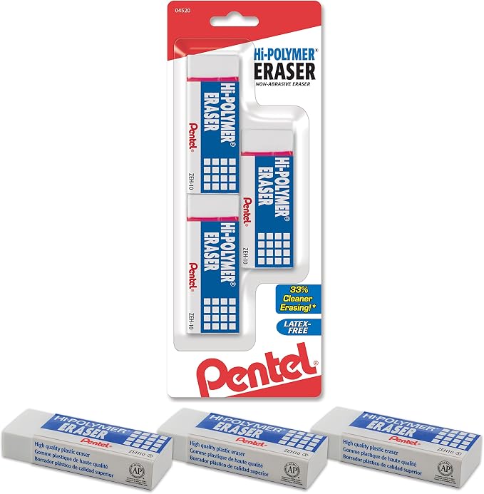 Pentel® Hi-Polymer Block Eraser - Image 2