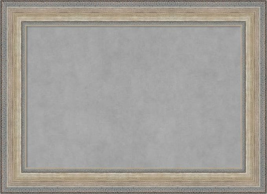 Amanti Art Silver Framed Magnetic Board 21x29 Medium Vision Board by AmantiArt