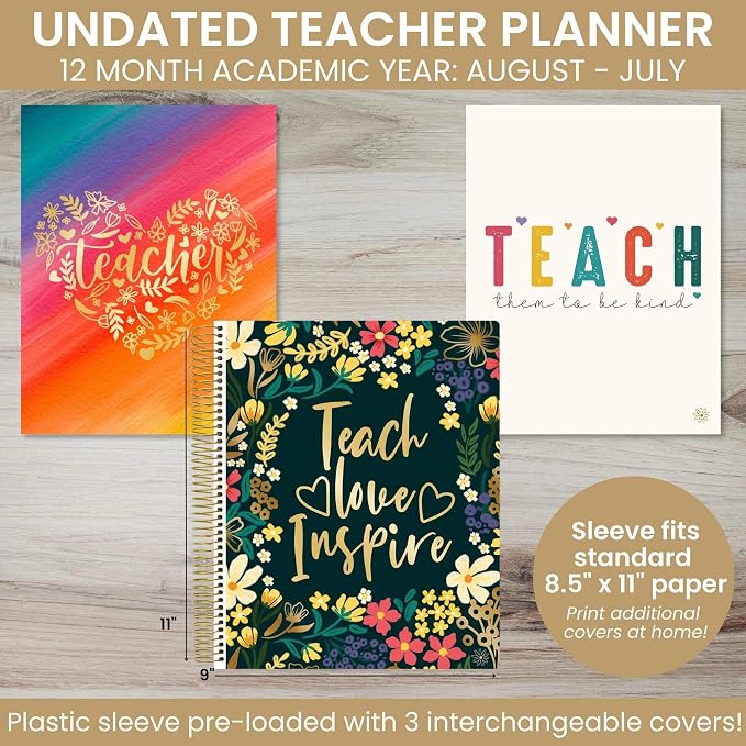 bloom daily planners Undated Academic Year Teacher Planner & Calendar - Image 2