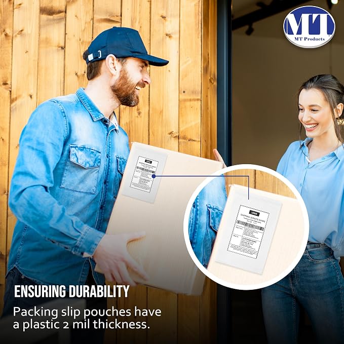 MT Products Blank Envelope Shipping Label Sleeves - Image 3