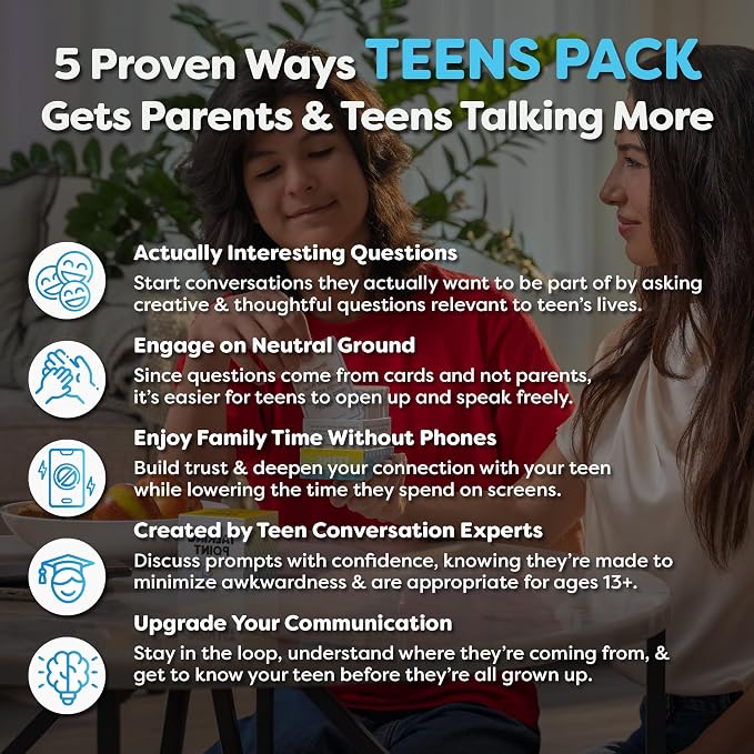 200 Conversation Cards for Teens - Image 2