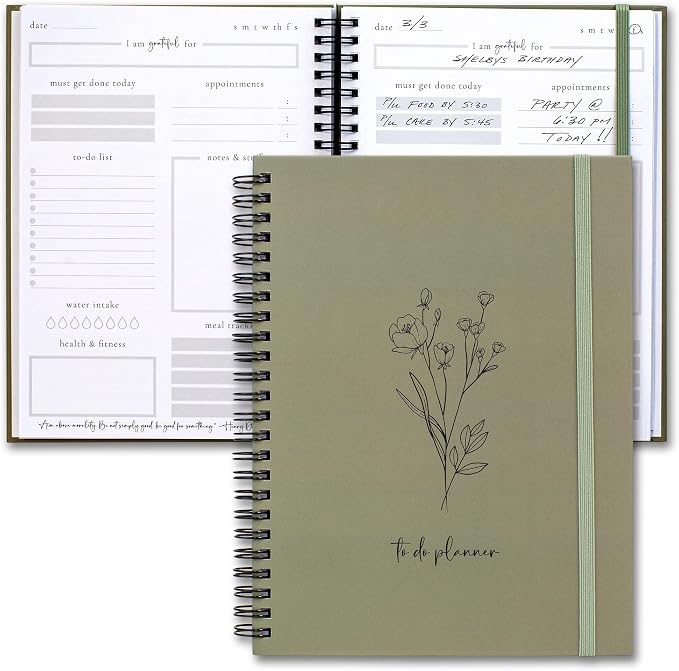 Beautiful To Do List Notebook by ZICOTO