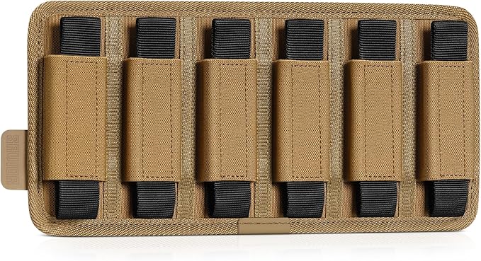Savior Equipment Tactical Pistol Mag Pouch 9mm .40 45acp Open-Top Single & by SaviorEquipment
