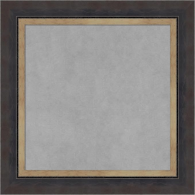 Amanti Art Black Framed Magnetic Board 21x21 Small Vision Board by AmantiArt