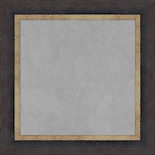 Amanti Art Black Framed Magnetic Board 21x21 Small Vision Board by AmantiArt
