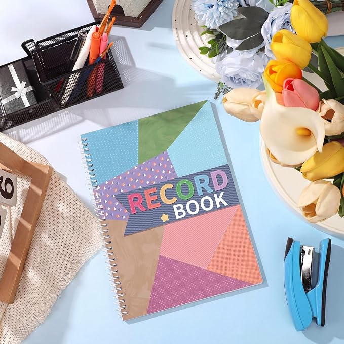 Fuyoooo Cool Teacher Record Book Teacher Grade Books 2026-2027 Spiral Bound - Image 5