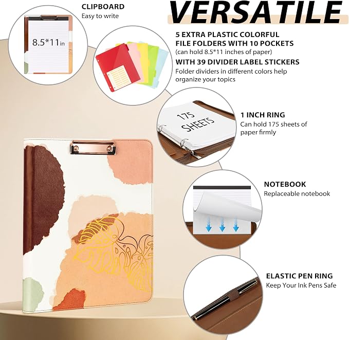 Ospelelf Leather Clipboard - Image 3