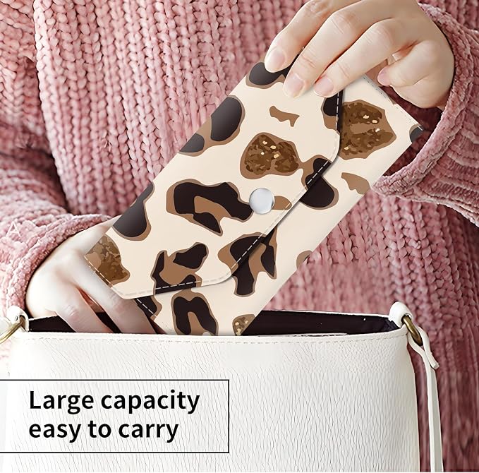 Cash Envelope Wallet Cute PU Leather Envelopes Bag - Image 2