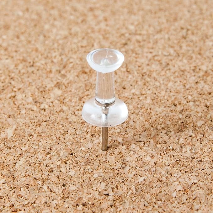 U Brands Push Pins, Steel Point - Image 3
