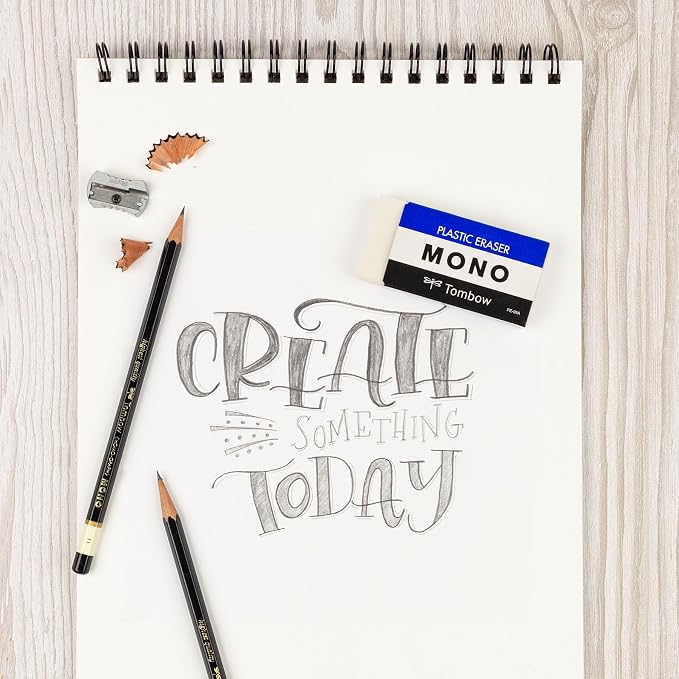 TOMBOW 57332 Mono Eraser, 1 Pack. Cleanly Removes Marks Without Damaging Paper - Image 5