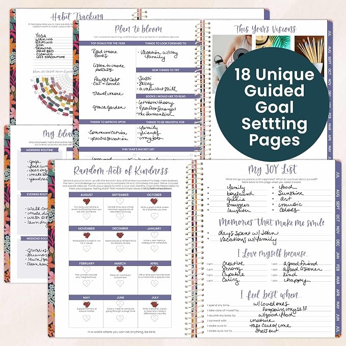 bloom daily planners 2026-2027 Planner 13 Month Academic Year Organizer - Image 4
