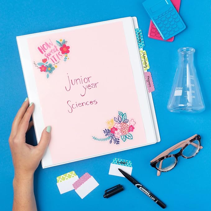 Avery Multiuse Ultra Tabs, 2-Side Writable, 24 Repositionable Tabs - Image 8