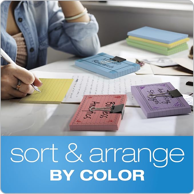 Oxford Ruled Color Index Cards - Image 5