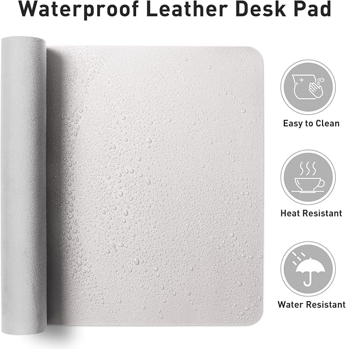 Aothia Faux Leather Desk Mat - Image 7