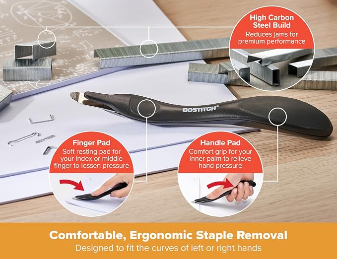 Bostitch Titan Heavy Duty Metal Stapler, 50 Sheet Capacity - Image 5