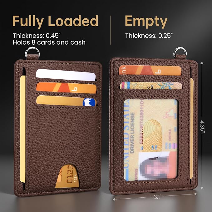 Mayski Slim Wallet, Credit Card Holder - Image 7
