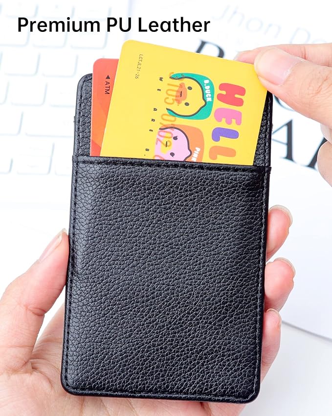 Teskyer Badge Holder with Lanyard, Leather ID Name Badge Card Holder with - Image 5