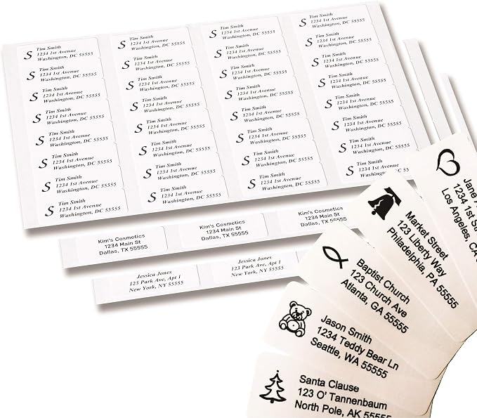 Return Address Labels by 500Labels