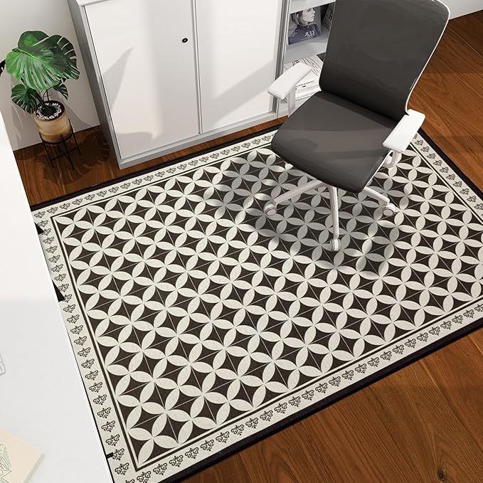Office Chair Mat for Hardwood Floor, Machine Wash by CHAKME