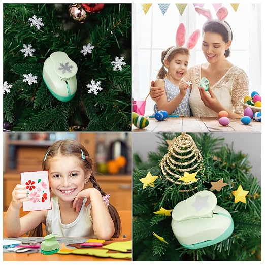 UCEC Paper Punches for Crafting, Hole Punch for Kids, 1 Inch Craft Hole Punch - Image 2