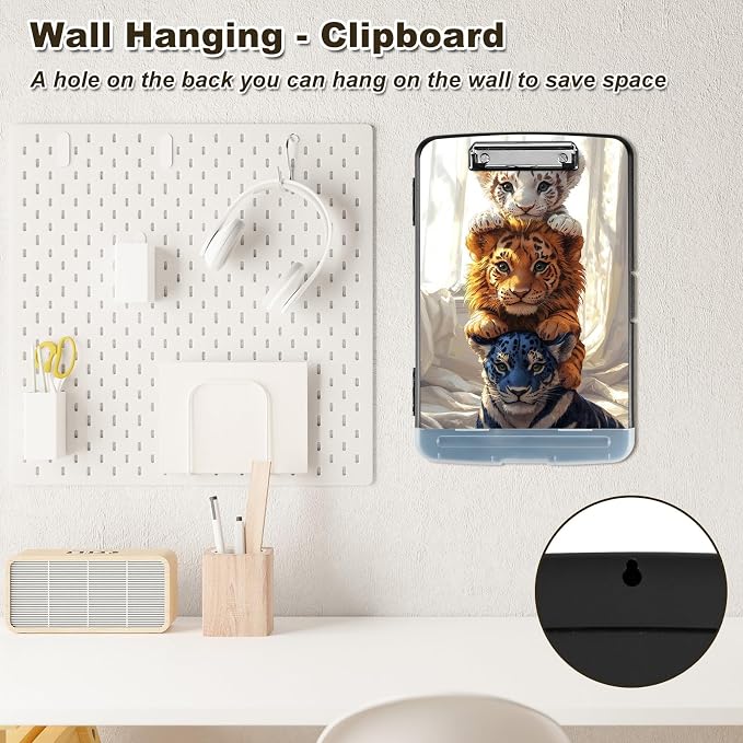 Clipboard with Storage, Nursing Clip Board 8.5 x 11 Storage Organization Box - Image 7