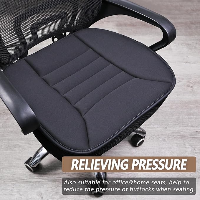MYFAMIREA Car Seat Cushion Pad 1.2" Thick Comfort Seat Protector - Image 6