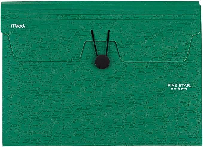 Five Star Expanding File Organizer, 6-Pocket Accordian File Organizer, Bungee - Image 8