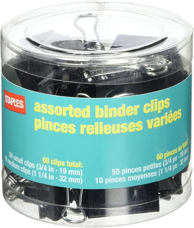 STPL Staples Binder Clips by Staples