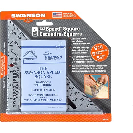 Swanson Tool Co S0101 7 Inch Speed Square - Image 2