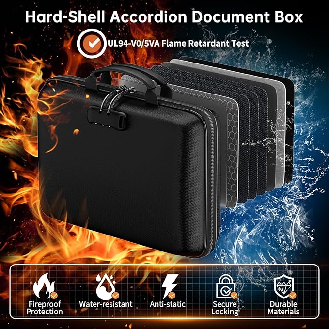 ENGPOW Fireproof Document Box - Image 2