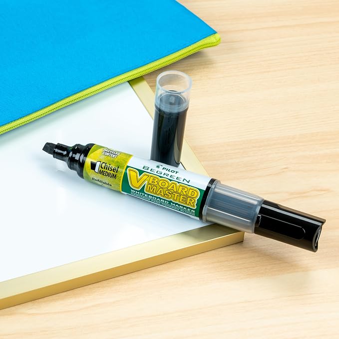 PILOT V Board Master Refillable Dry-Erase Markers, Bullet Tip - Image 7