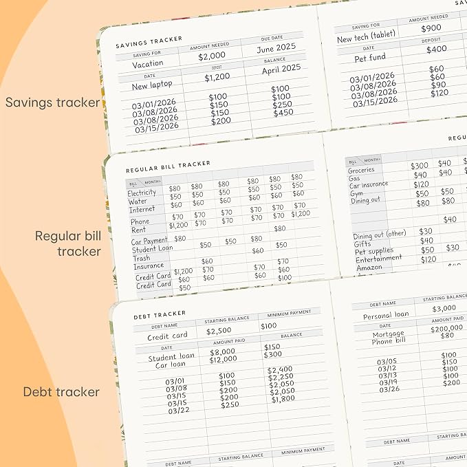 &And Per Se Budget Planner and Monthly Bill Organizer, Undated Budget Book - Image 6