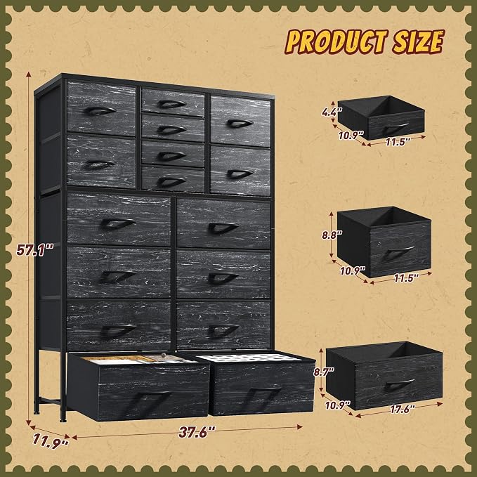 Romorgniz 57“H Dresser for Bedroom - Image 3