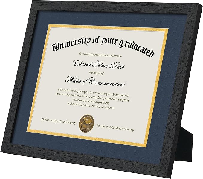 upsimples 11x14 Diploma Frame Certificate Degree Document Frame - Image 6