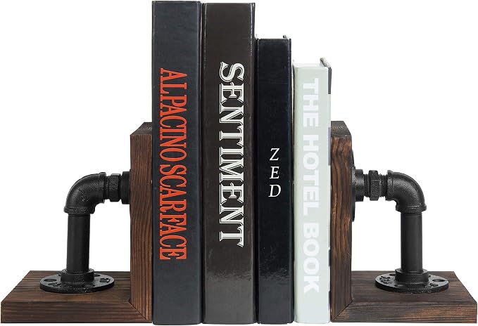 MyGift Book Ends Decorative, Bookends - Image 6