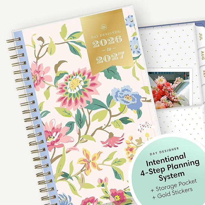 Blue Sky Day Designer 2026-2027 Weekly and Monthly Academic Year Planner - Image 6