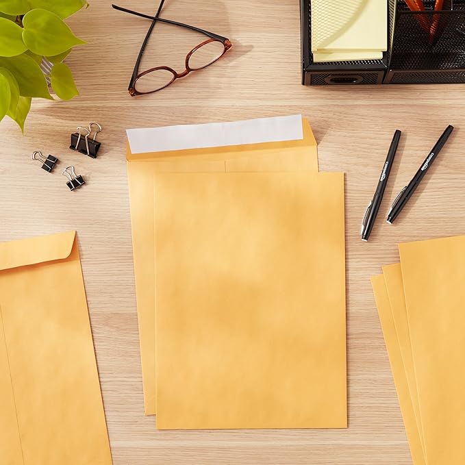 Amazon Basics Catalog Mailing Envelopes, Peel and Seal, 9x12 Inch - Image 9
