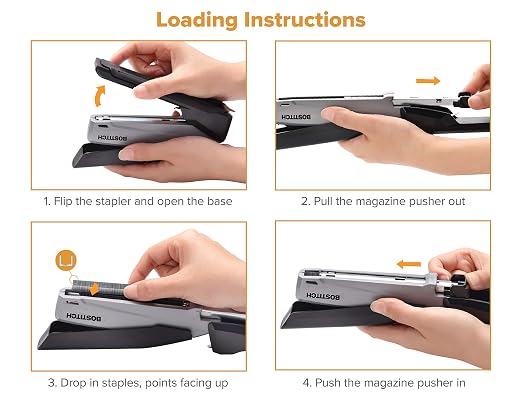 Bostitch Office Executive 3 in 1 Stapler, Includes 210 Staples and Integrated - Image 8