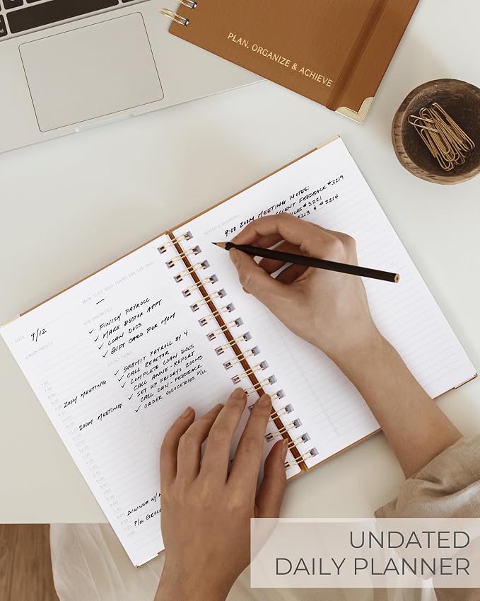 ZICOTO Aesthetic Daily Planner And Notebook - Image 5