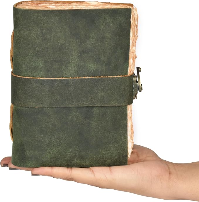 LEATHER VILLAGE Leather Bound Vintage Journal - Image 5