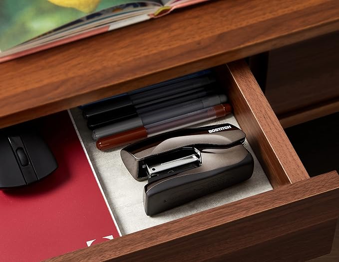 Bostitch Office Heavy Duty Stapler, 40 Sheet Capacity, No Jam, Half Strip - Image 4