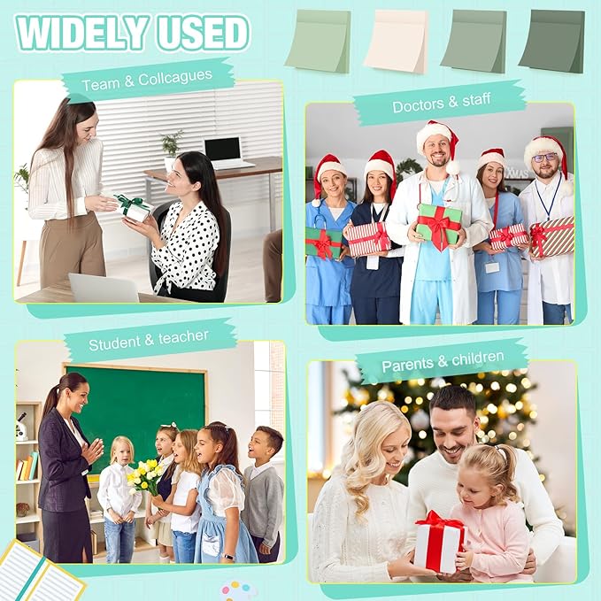 Fainne 60 Pack Sticky Notes Bulk Back to School Supplies Self Stick Note Pads Paper Memo for Office First Day of School Student Teacher Essentials (3x3inch,Fresh Color)-DeskLoop Office