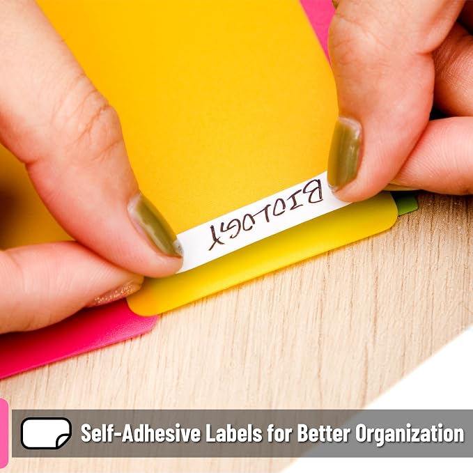 Mr. Pen- Dividers for 3 Ring Binder, 3 Sets, Letter Size | Bright Colors - Image 4