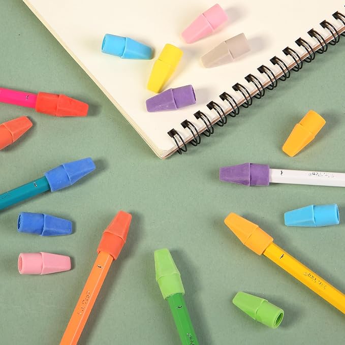 Mr. Pen- Pencil Erasers Toppers, 120 Pack, Latex Free, No Smudge | Mr Pen - Image 7