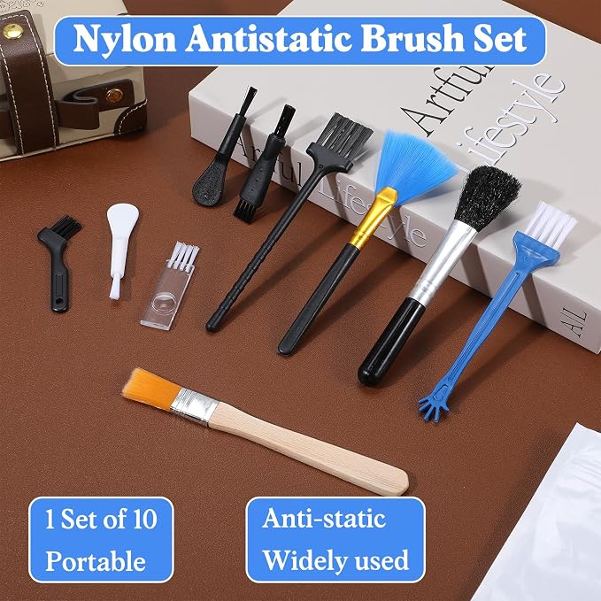 10 Pcs Keyboard Cleaning Brush, Shimmeroo Electronic Cleaning Brush Anti Static - Image 4