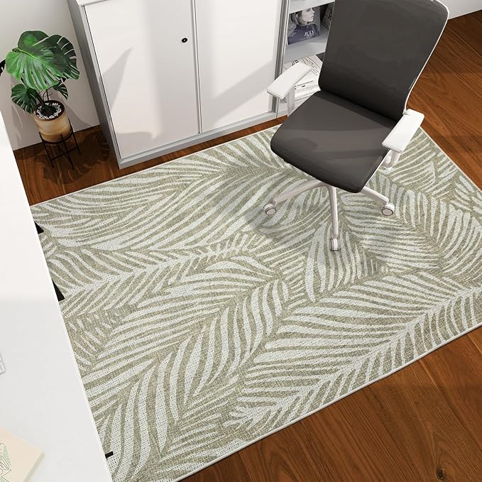 Office Chair Mat for Hardwood Floor, Machine Wash by CHAKME