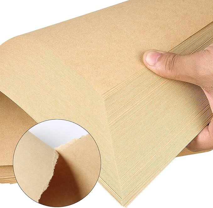 Craft Paper - 200 Sheets A4 Double Sided Card Stock for Student, Business, Drawing, Writing (8.27" x 11.69")-DeskLoop Office