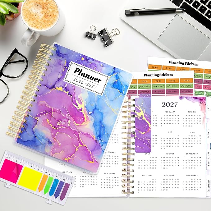 Planner 2026-2027, Large 18 Months Academic Daily Weekly Monthly Planner Yearly - Image 9
