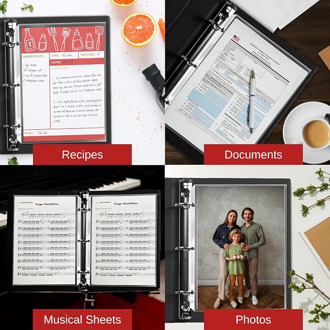 Officewerks 250-Pack Heavy Duty Sheet Protectors | 8.5 x 11 Clear Plastic Page - Image 2