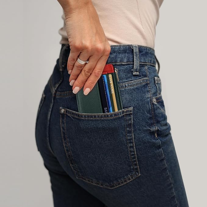 Sodsay Card Case Slim Front Pocket Wallet - Image 8